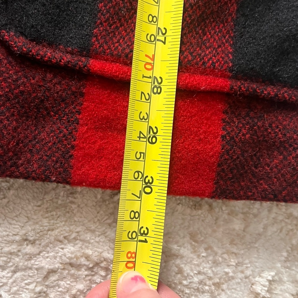 Vintage Woolrich wool Women's buffalo plaid Jacket 80s size large - Picture 7 of 7